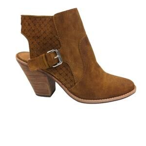 Dolce Vita Calin Suede Booties GUC $160 size 9       FS2094